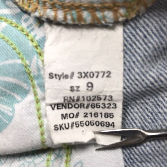 Y2K HOLLISTER Jean Women 9 (32x26) Lo Rise Boot Crop Light Wash Distressed - Picture 14 of 16